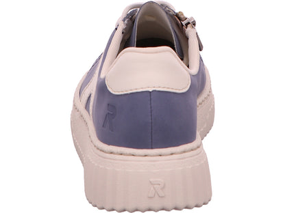 Rieker Damen Sneaker  in blau-bunt-kombiniert