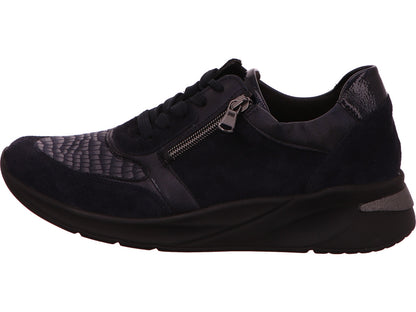 Waldläufer Damen Schnürschuh  in dunkelblau