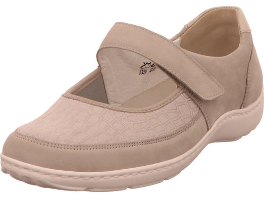 Waldläufer Damen Slipper Henni in silber-bunt-kombiniert