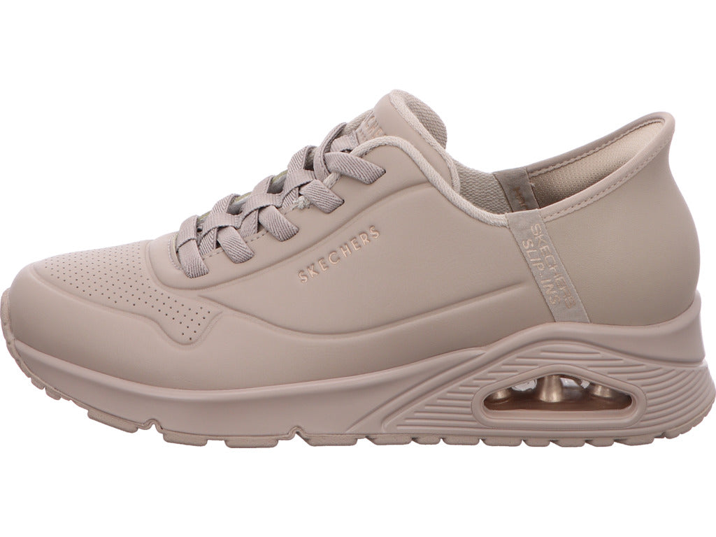Skechers Damen Sneaker Uno Easy-Air in hellgrau