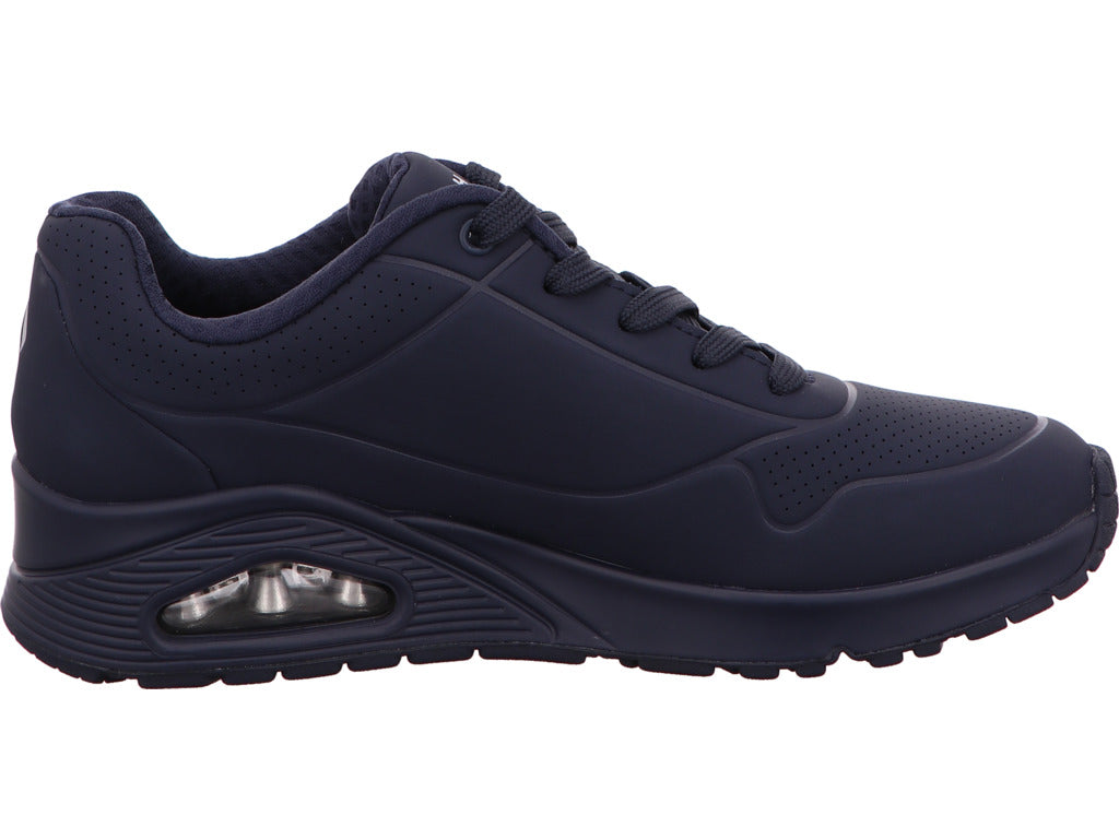 Skechers damessneakers Uno - Stand On Air in donkerblauw