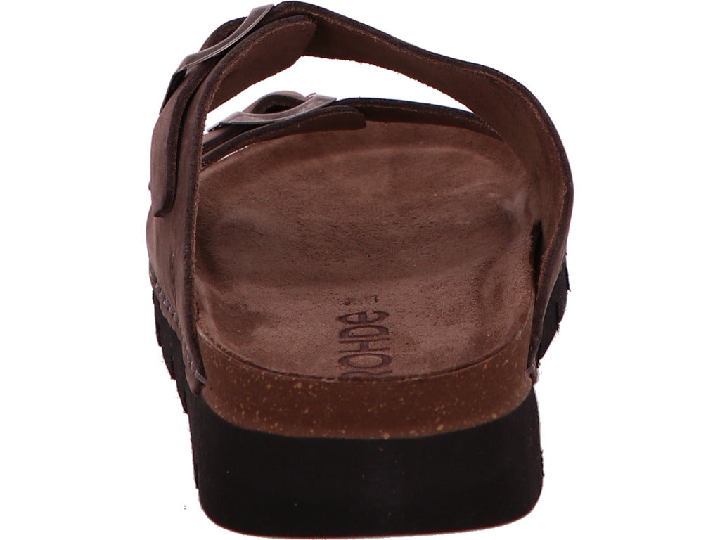 Rohde Herren Pantolette Foggia-H in dunkelbraun