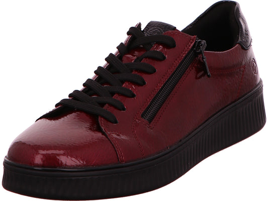Remonte Damen Sneaker  in rot-bunt-kombiniert