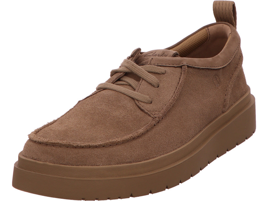 Clarks Herren Halbschuh  in dunkelbeige