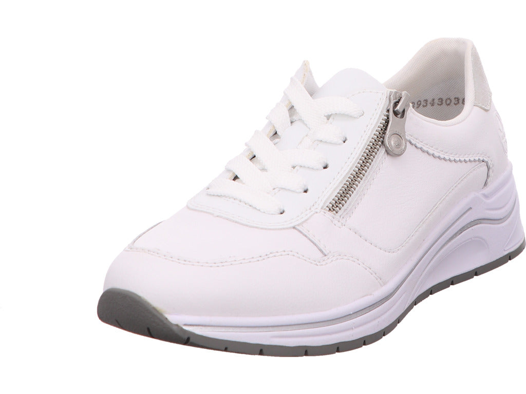 Rieker Damen Sneaker  in weiß-bunt-kombiniert