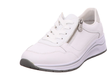 Rieker Damen Sneaker  in weiß-bunt-kombiniert