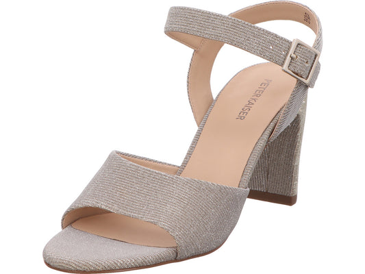 Peter Kaiser Damen Sandalette  in metallic