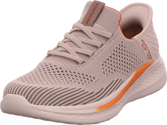 Skechers Herren Slipper Slade - Quinto in beige-bunt-kombiniert