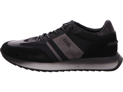 Cetti Herren Sneaker C848 in schwarz-bunt-kombiniert
