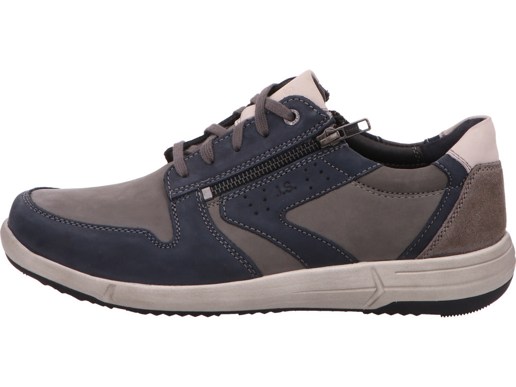 Josef Seibel Herren Halbschuh Enrico 20 in grau-bunt-kombiniert