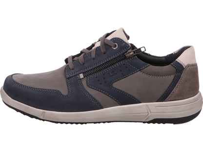 Josef Seibel Herren Halbschuh Enrico 20 in grau-bunt-kombiniert