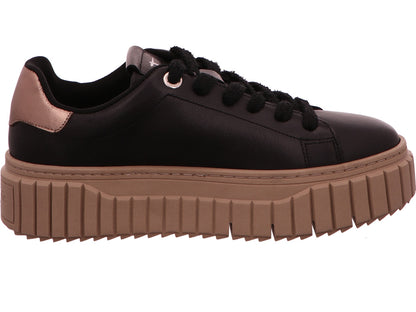 Tamaris Damen Sneaker  in schwarz-bunt-kombiniert