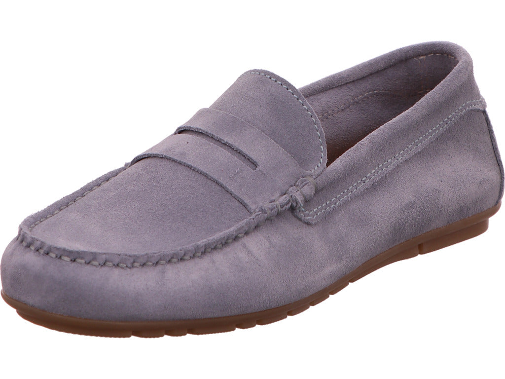 Marc O'Polo damesslippers in lichtblauw