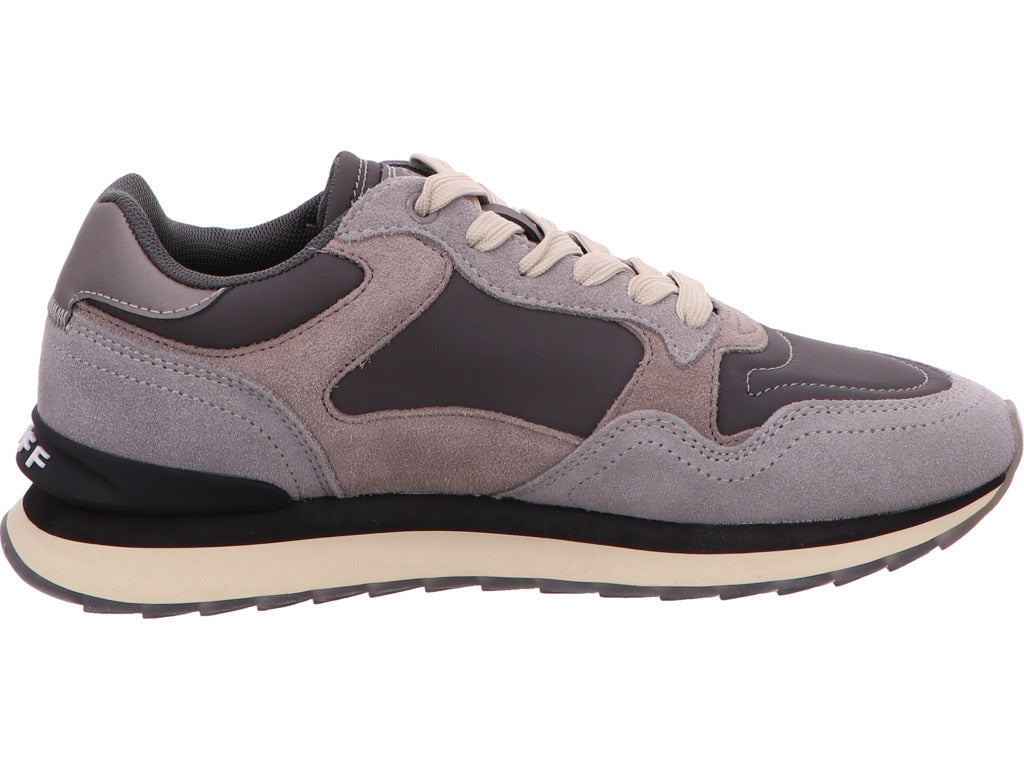 HOFF damessneakers City Berlin Man in grijs-multicolor combinatie