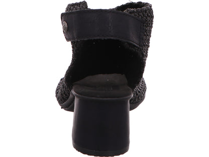 Rieker Damen Sandalette  in schwarz