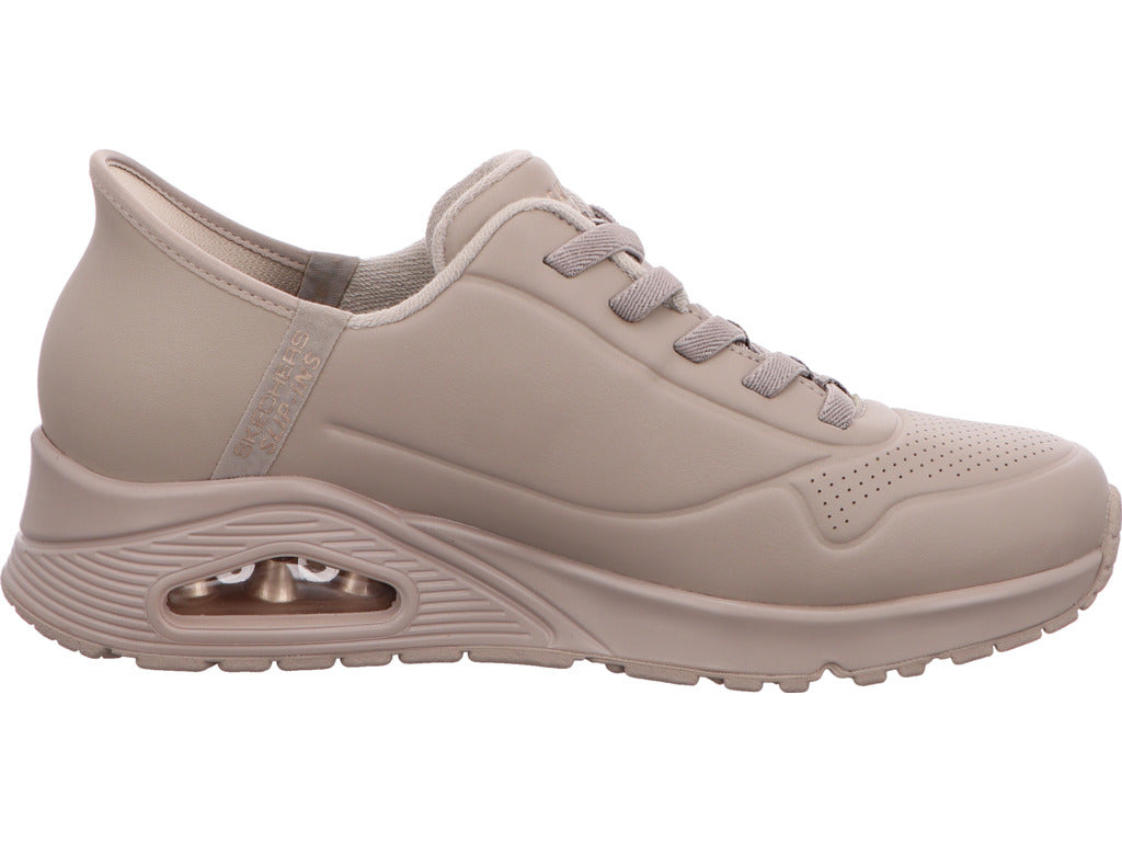 Skechers Damen Sneaker Uno Easy-Air in hellgrau