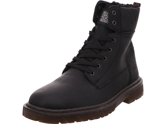 Rieker Herren Stiefel  in schwarz
