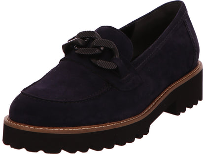 Gabor damesslippers in donkerblauw