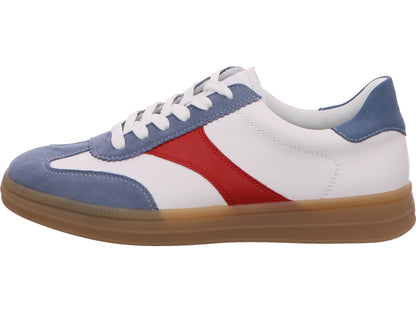 Remonte Damen Sneaker  in weiß-bunt-kombiniert