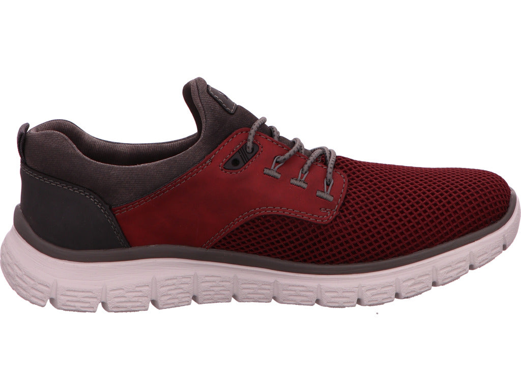 Rieker Herren Sneaker  in rot-bunt-kombiniert