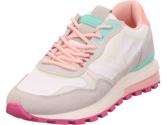 Victoria Damen Sneaker  in weiß-bunt-kombiniert