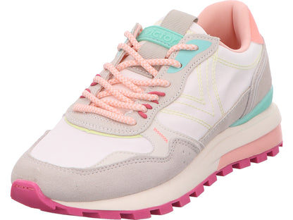 Victoria Damen Sneaker  in weiß-bunt-kombiniert