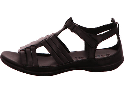 Ecco Damen Sandalette Flash W Roman Sandal in schwarz