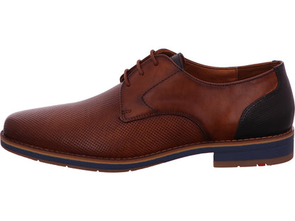 Lloyd Herren Halbschuh  in braun-bunt-kombiniert