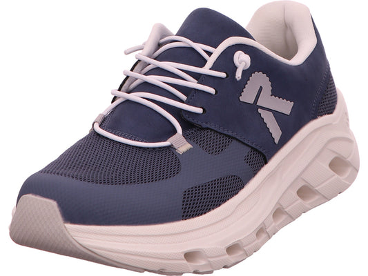 Rieker Damen Sneaker  in blau-kombiniert