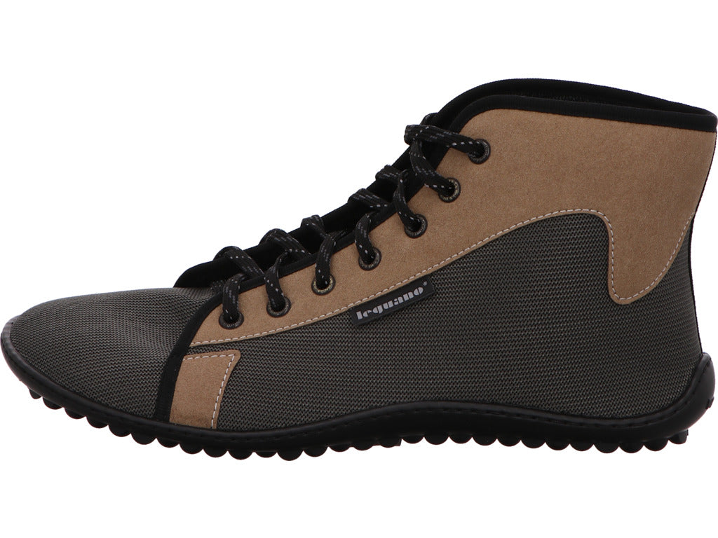 Leguano Herren Stiefel  in grau-bunt-kombiniert