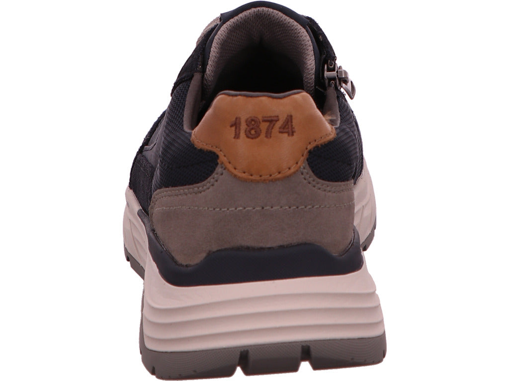 Rieker Herren Sneaker  in blau-bunt-kombiniert