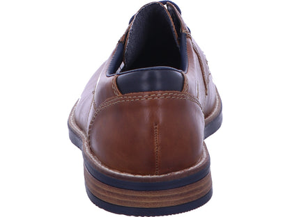 Rieker Herren Schnürschuh  in braun-bunt-kombiniert