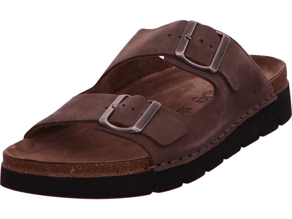 Rohde Herren Pantolette Foggia-H in dunkelbraun