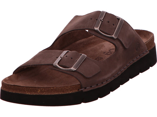 Rohde Herren Pantolette Foggia-H in dunkelbraun