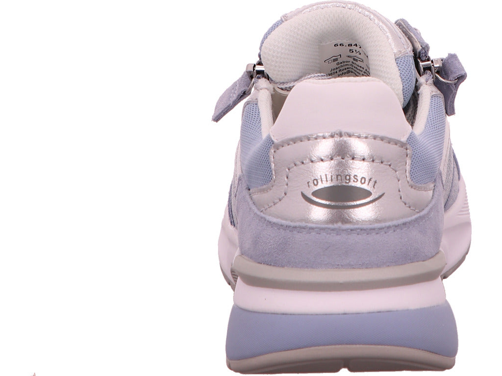 Gabor Comfort Damen Sneaker  in blau-bunt-kombiniert