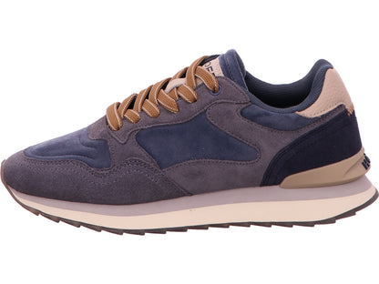 HOFF damessneakers City Berlin Man in een blauw-multicolor combinatie