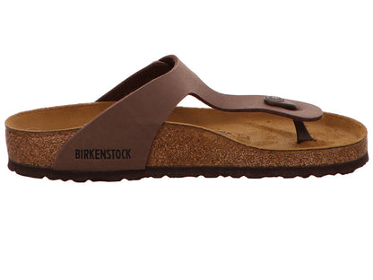 Birkenstock Damen Pantolette Gizeh in dunkelbraun