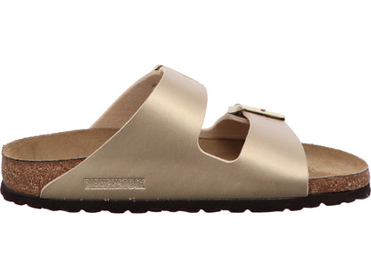 Birkenstock Damen Pantolette Arizona in gold