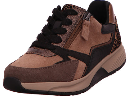 Gabor Damen Sneaker  in braun-bunt-kombiniert