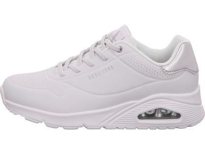 Skechers Damen Sneaker Uno - Shimmer Away in weiß