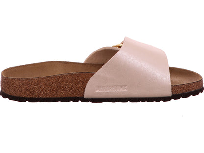 Birkenstock Damen Pantolette Catalina Cushion Buckle in hellbeige