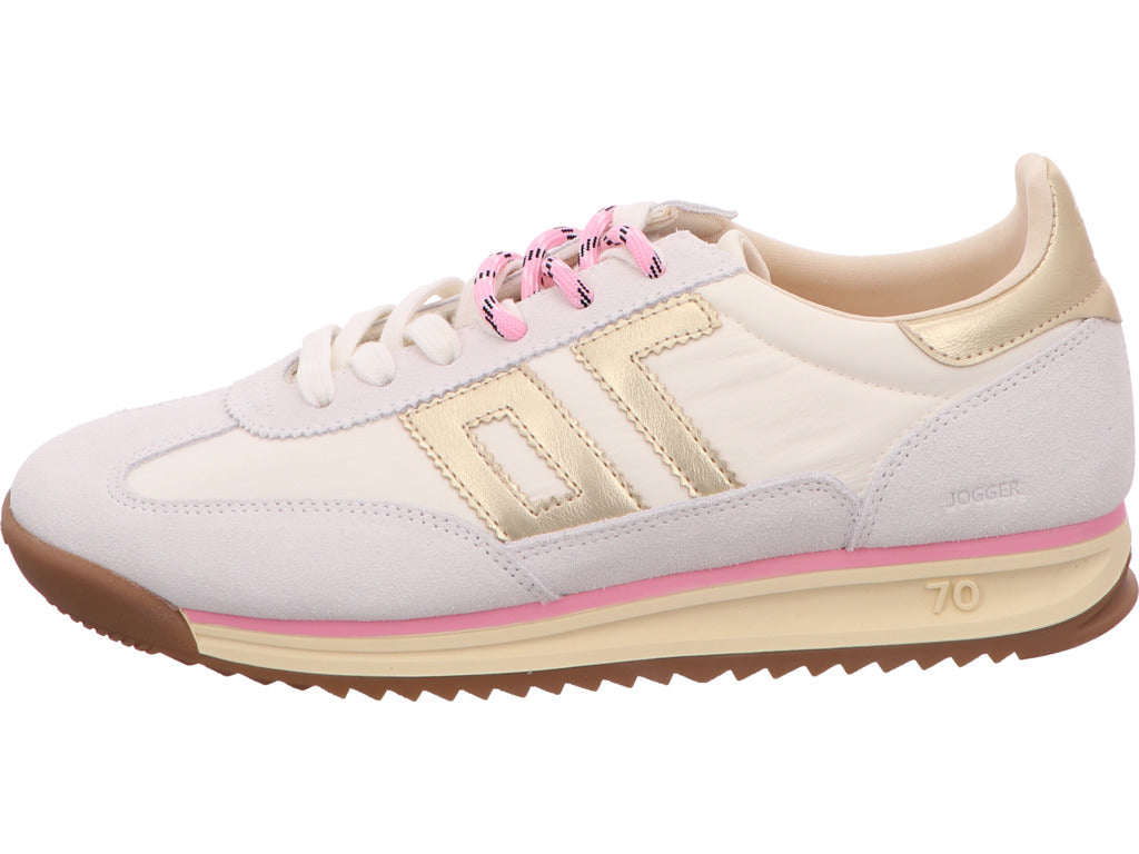 Back 70 Damen Sneaker Jogger in weiß-bunt-kombiniert