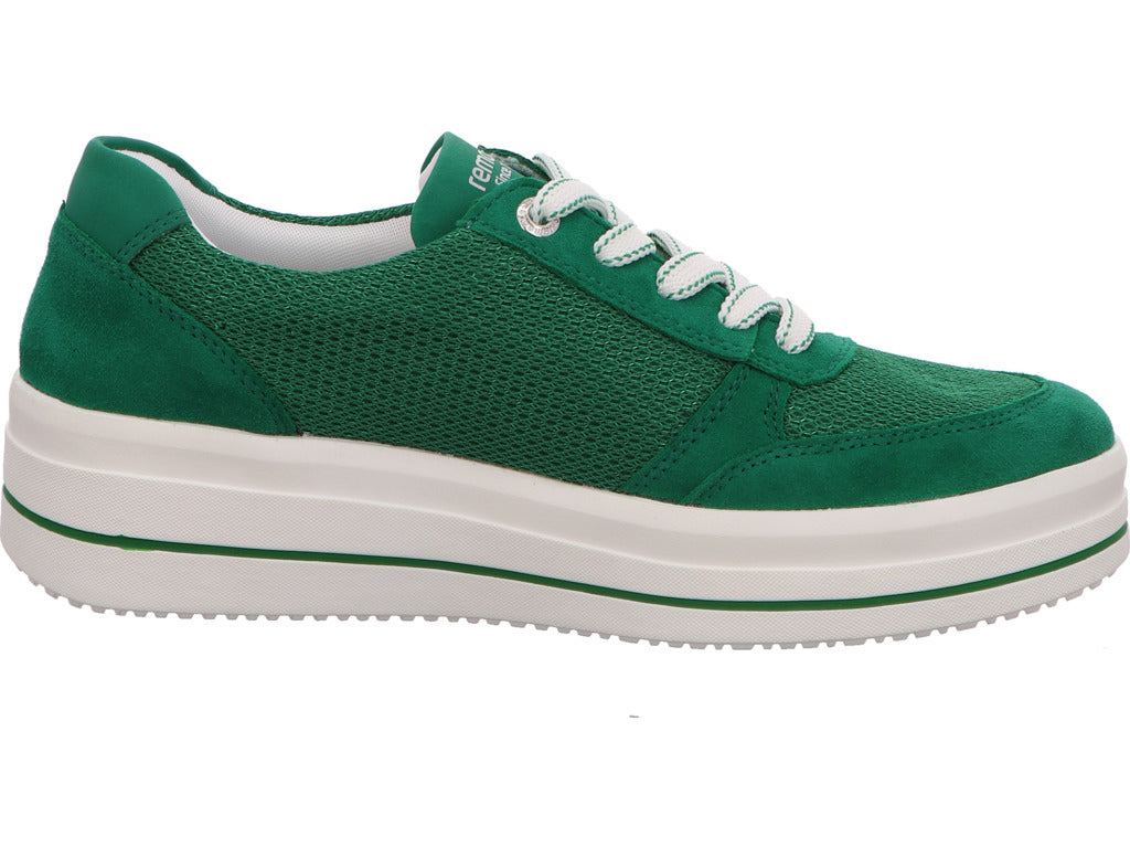 Remonte damessneakers in groen