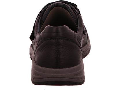 Waldläufer Herren Slipper Haslo in schwarz