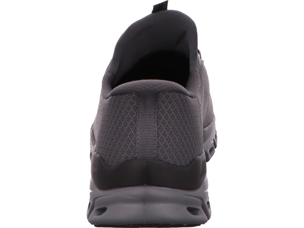 Skechers Herren Slipper Glide Step Noxus in grau-bunt-kombiniert