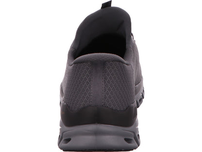 Skechers Herren Slipper Glide Step Noxus in grau-bunt-kombiniert