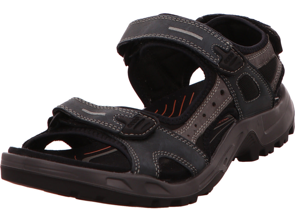 Ecco Herren Sandalette Offroad Yucatan in blau-kombiniert