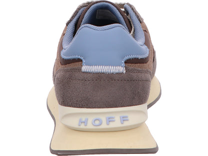 HOFF damessneakers City Berlin Man in een bruin-multicolor combinatie