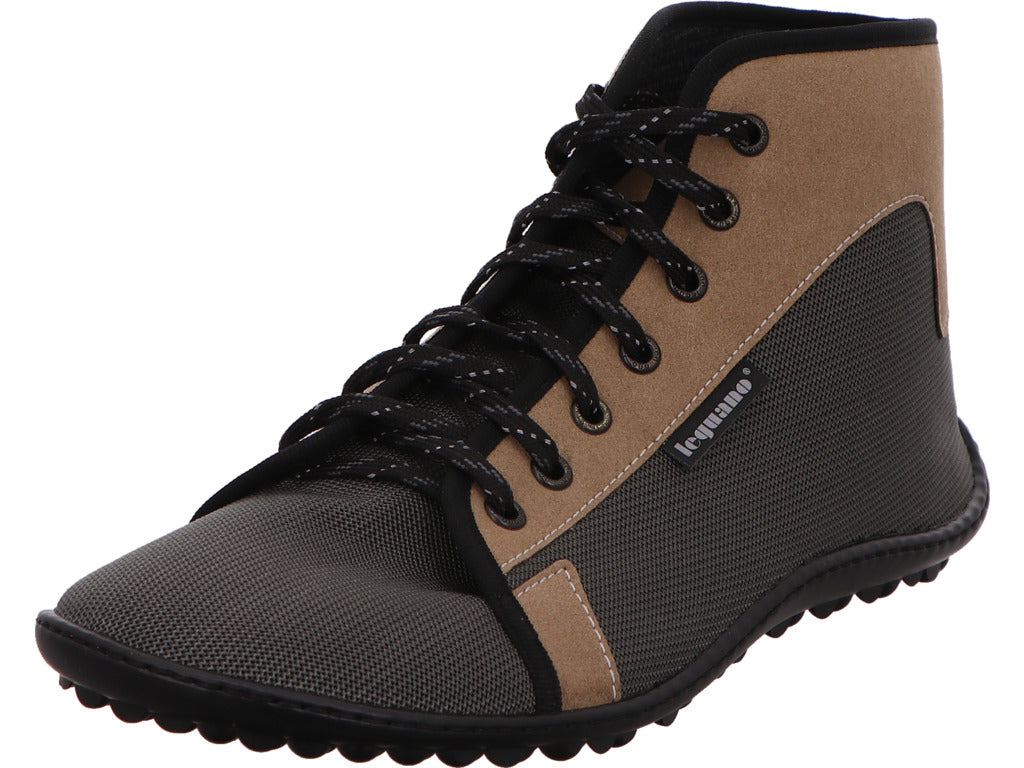 Leguano Herren Stiefel  in grau-bunt-kombiniert