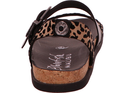 Blowfish Damen Sandalette Lance in schwarz-bunt-kombiniert